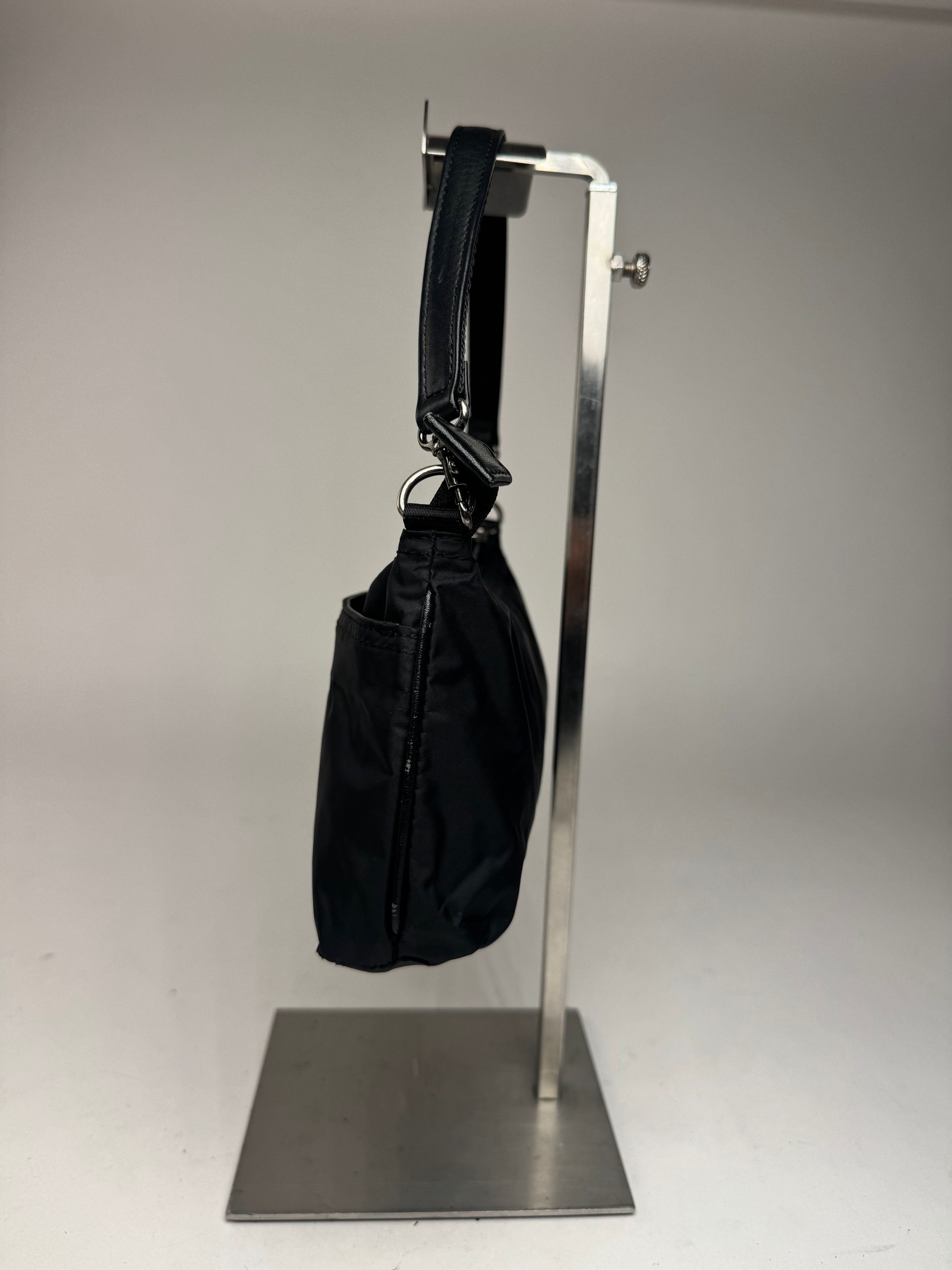 Issey Miyake Vintage Canvas Leather bag black Size ONE SIZE - 8 Thumbnail