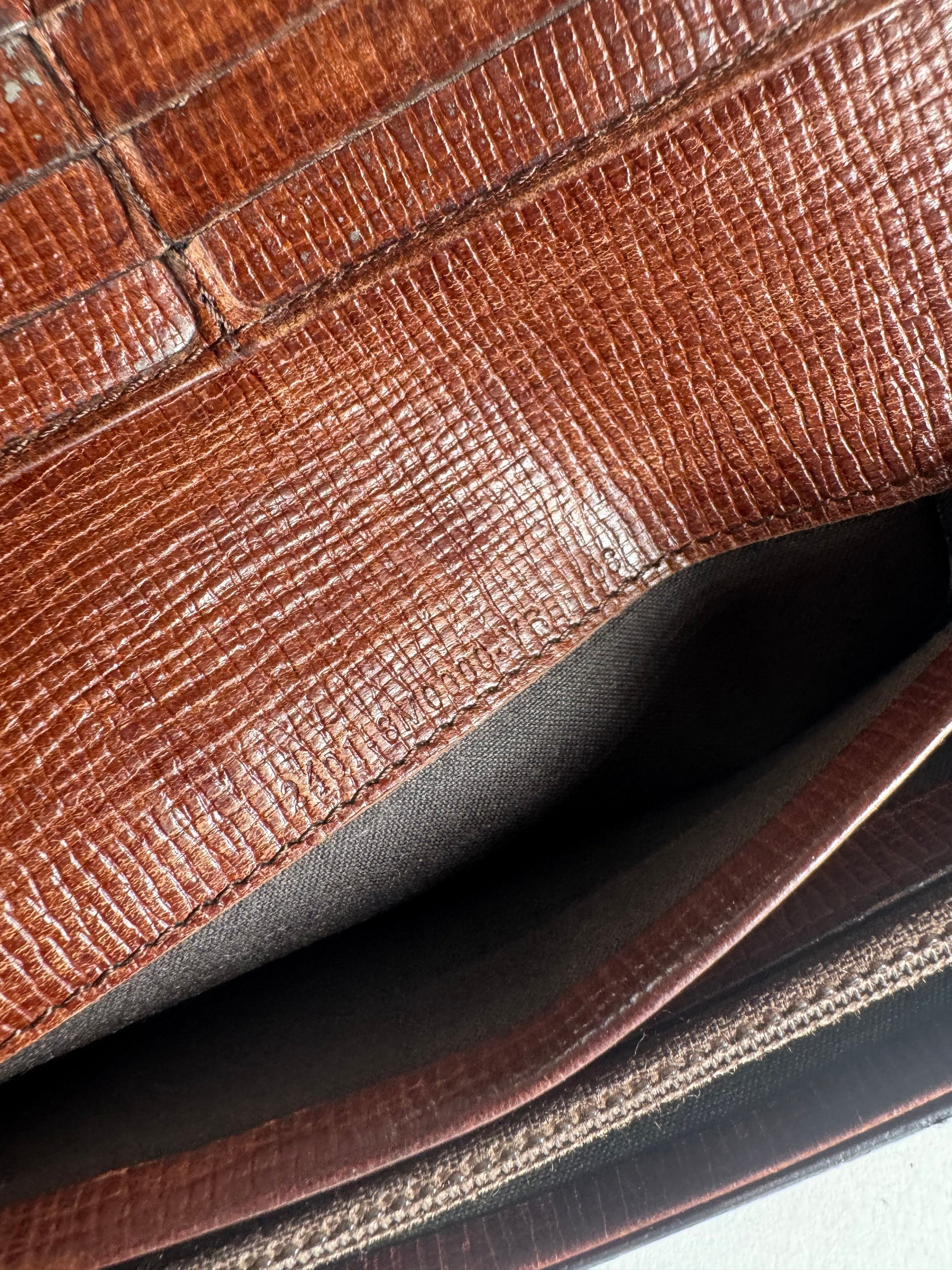 Fendi Vintage FF monogram Leather Wallet Brown Size ONE SIZE - 7 Thumbnail