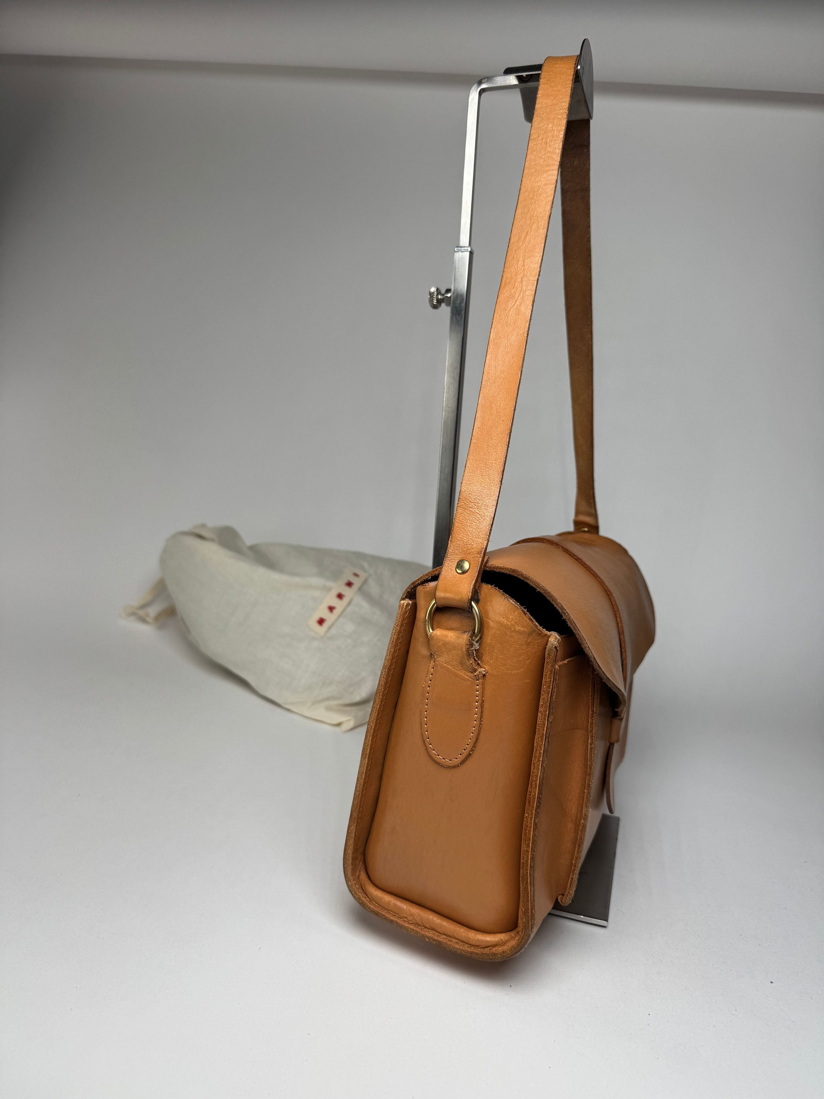 Marni Vintage Leather Bag brown Size ONE SIZE - 5 Thumbnail