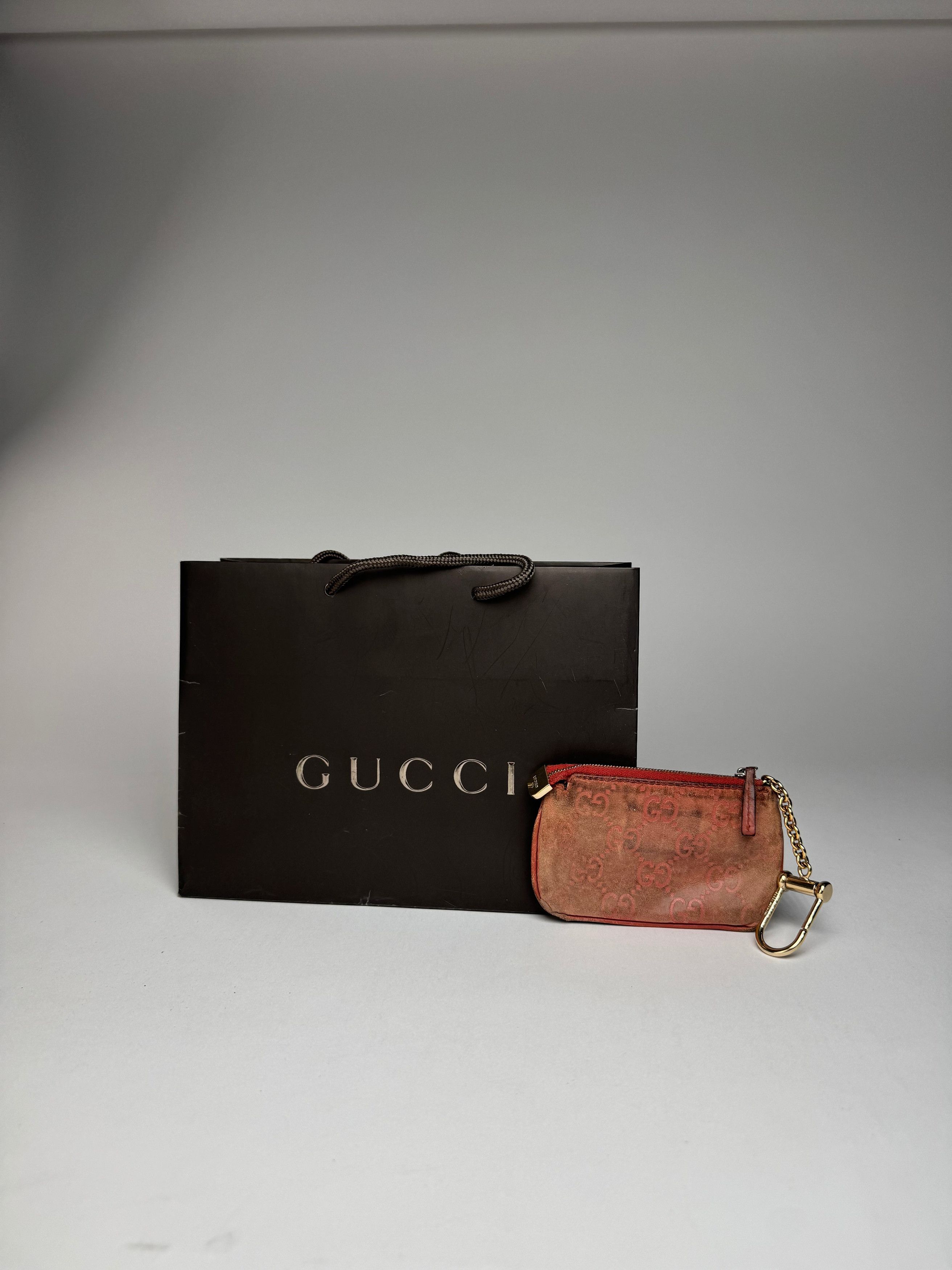 Gucci Vintage Monogram Key Holder Red Size ONE SIZE - 11 Thumbnail