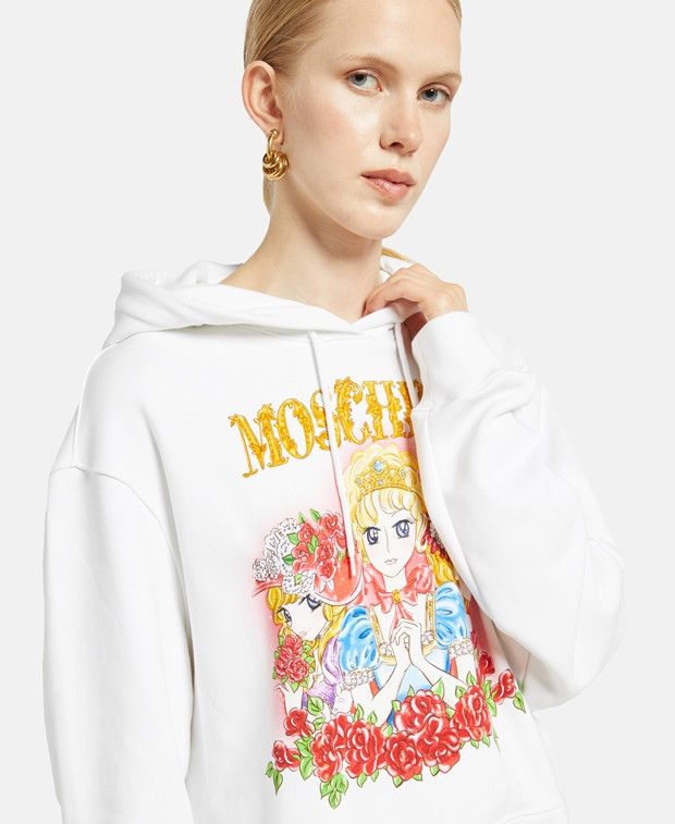 Moschino Hoodie Size XXS / US 00 / IT 34 - 3 Thumbnail