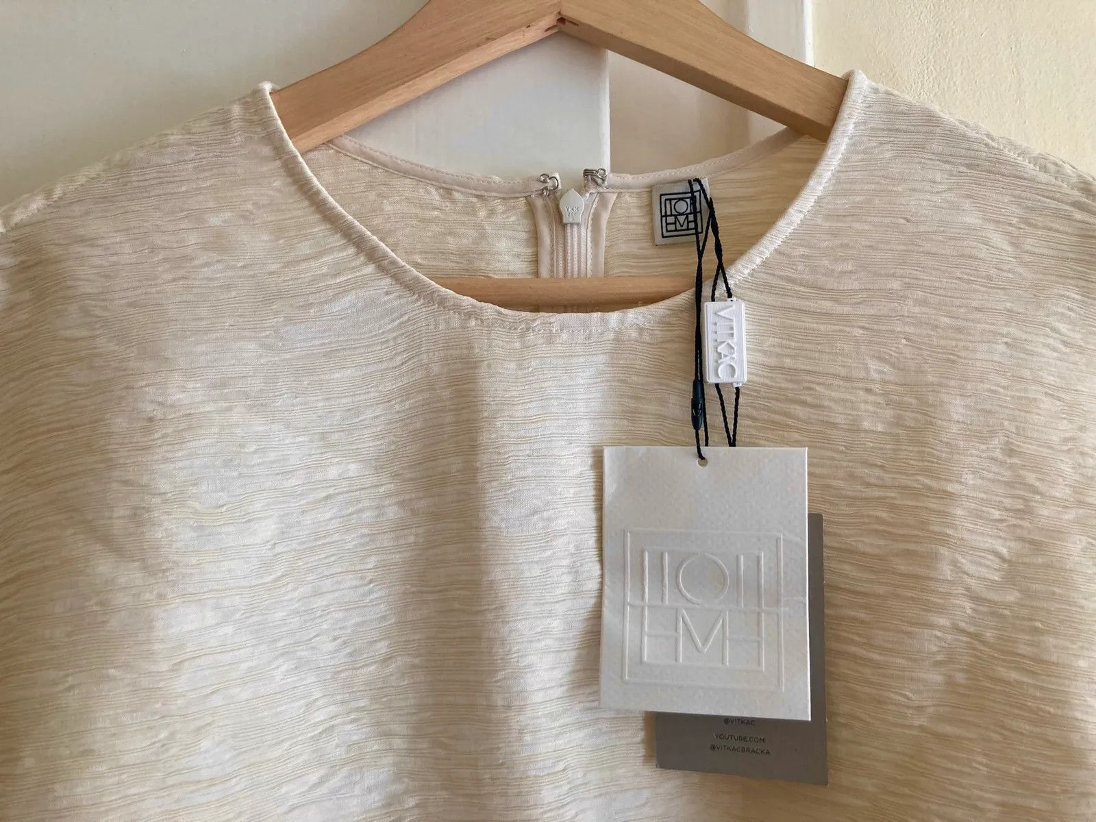 Toteme Toteme Trapeze Tee Top Size M / US 6-8 / IT 42-44 - 3 Thumbnail