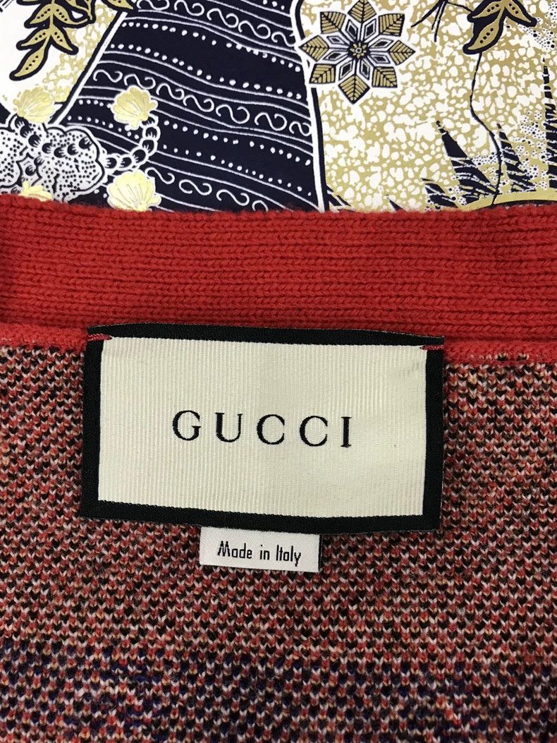 Gucci Gucci Dancing Pig Wool Cardigan - dmc Size US L / EU 52-54 / 3 - 4 Thumbnail
