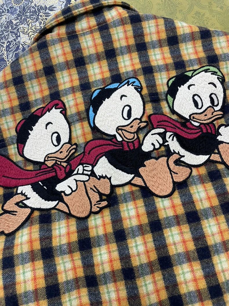 Gucci Gucci Donald Duck Plaid Wool Coat - dmc Size US L / EU 52-54 / 3 - 4 Thumbnail
