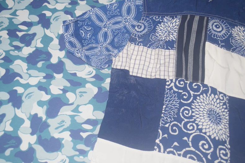 Junya Watanabe Junya Watanabe MAN Indigo Patchwork Shirt - dmc Size US S / EU 44-46 / 1 - 6 Thumbnail