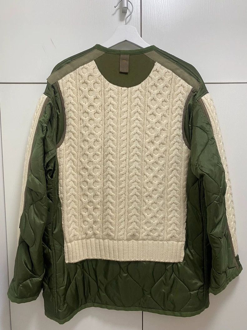 Junya Watanabe Junya Watanabe Knit Paneled Jacket Coat - dmc Size US S / EU 44-46 / 1 - 2 Thumbnail