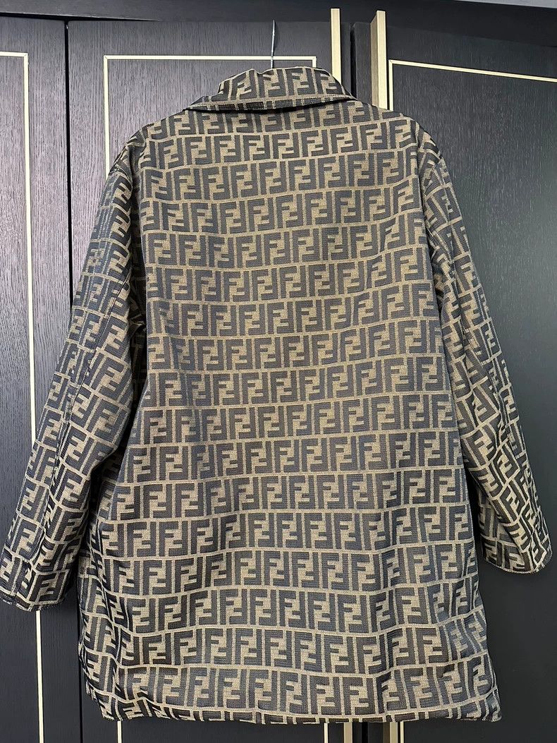 Fendi FENDI Vintage Monogram Coat - dmc Size US M / EU 48-50 / 2 - 2 Thumbnail