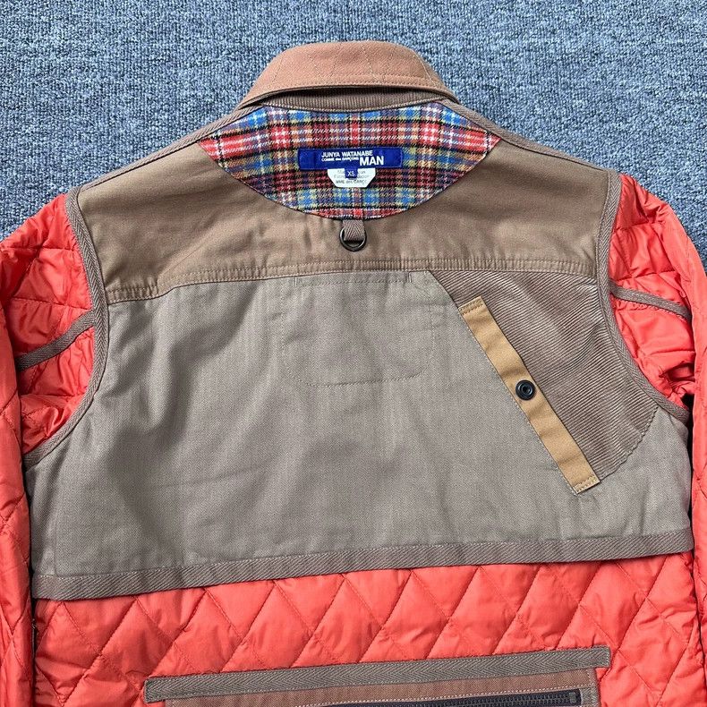 Junya Watanabe Man Two-Tone Quilted Jacket - dmc