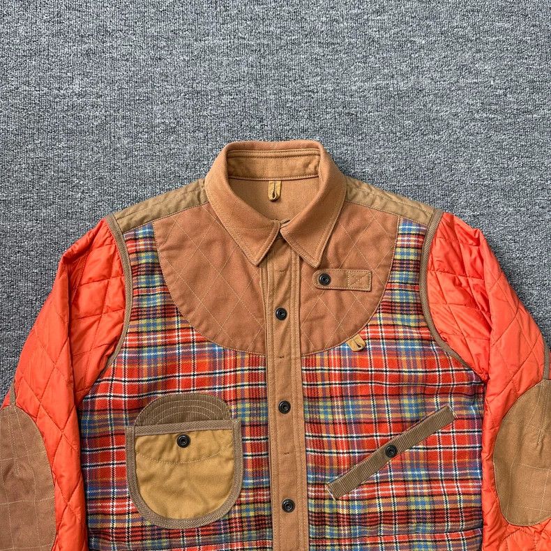 Junya Watanabe Man Two-Tone Quilted Jacket - dmc
