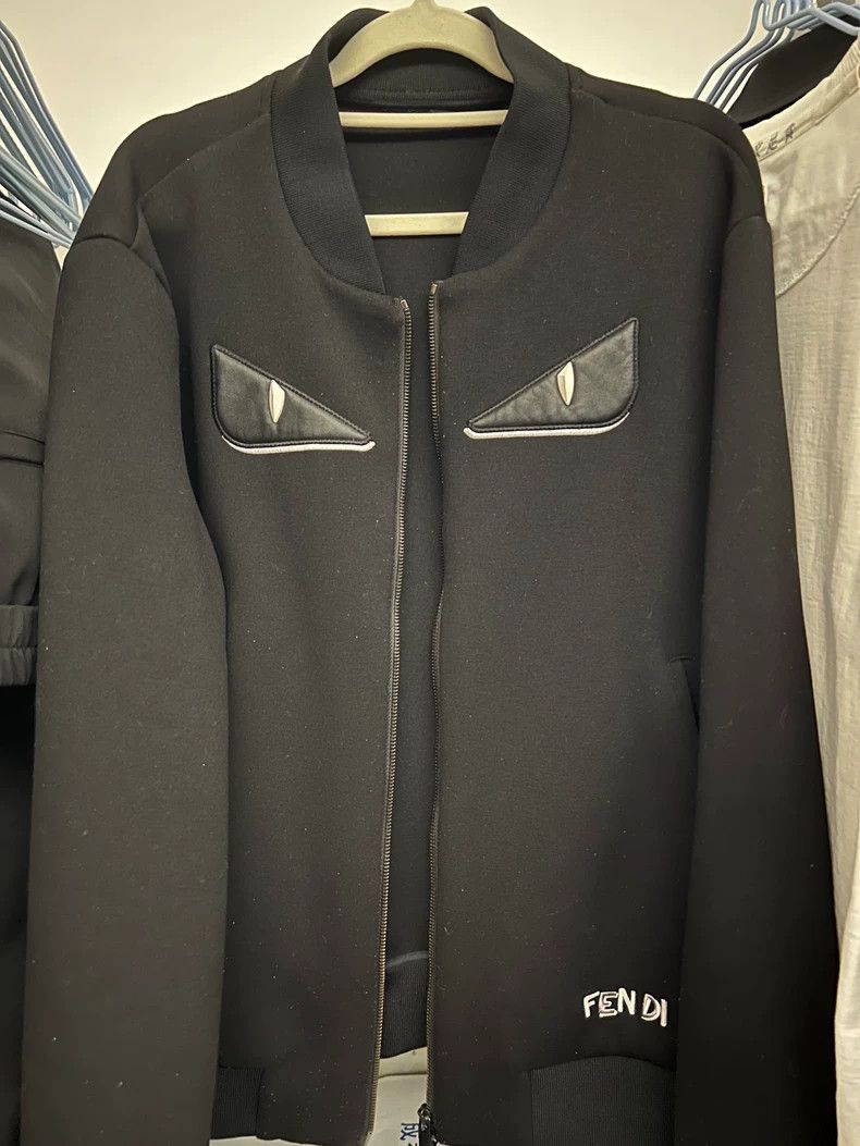 Fendi FENDI Monster Baseball Jacket - dmc Size US XL / EU 56 / 4 - 2 Thumbnail