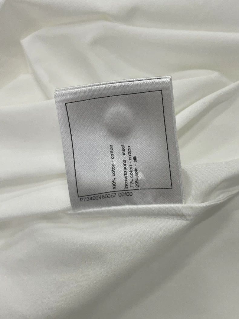 Chanel Chanel White Shirt Black Velvet Collar - dmc Size US M / EU 48-50 / 2 - 7 Thumbnail