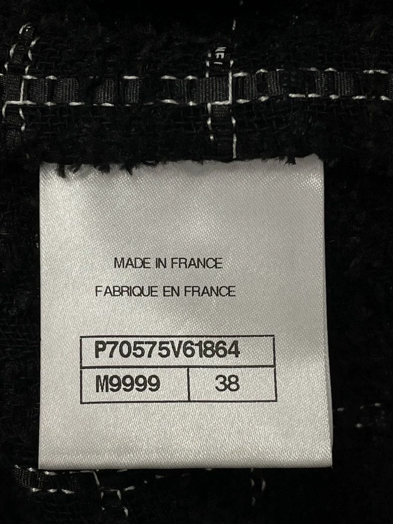 Chanel Chanel Black Sequin Diamond Button Jacket - dmc Size US M / EU 48-50 / 2 - 5 Thumbnail