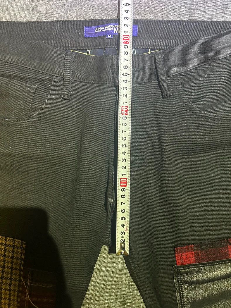Junya Watanabe Junya Watanabe Leather Patchwork Pants M - dmc Size US 31 - 4 Thumbnail