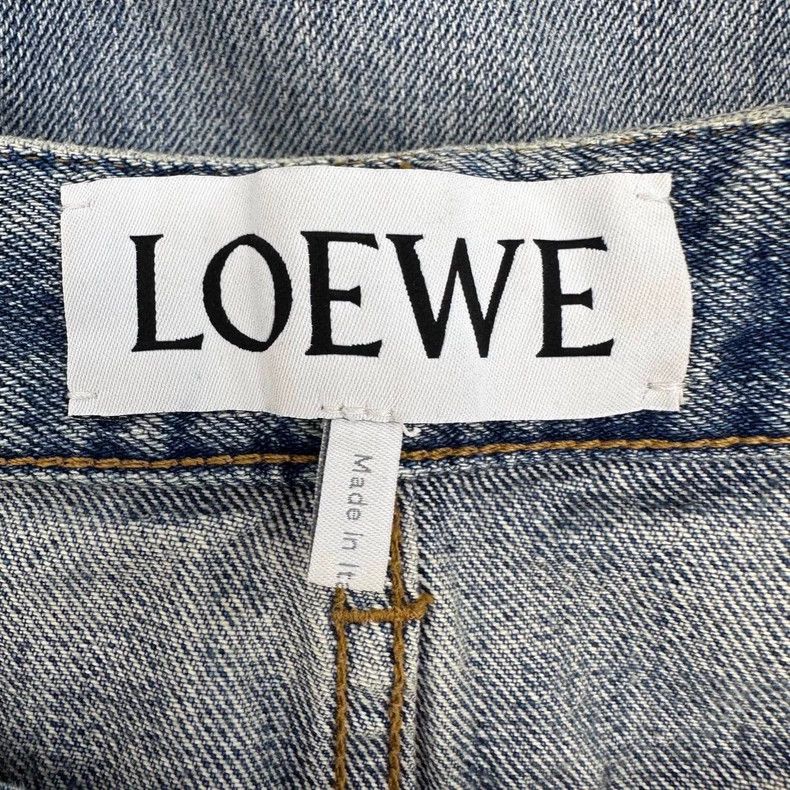 LOEWE Wide-Leg Denim Jeans 36 - dmc