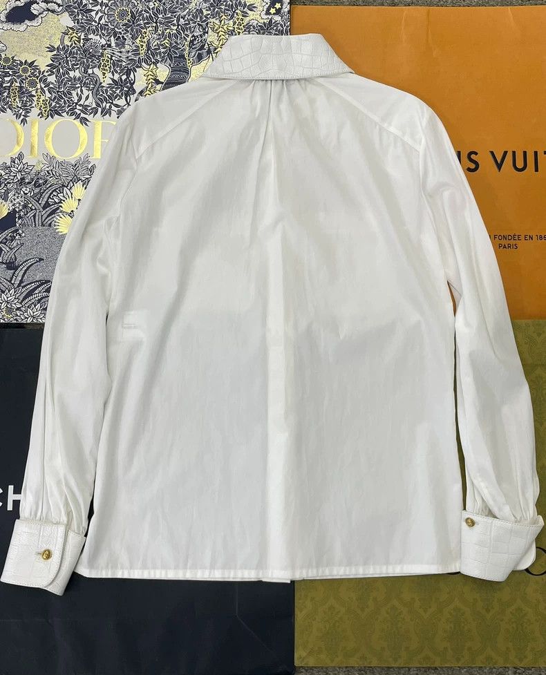 Chanel Chanel Egypt Series White Shirt - dmc Size US M / EU 48-50 / 2 - 3 Thumbnail
