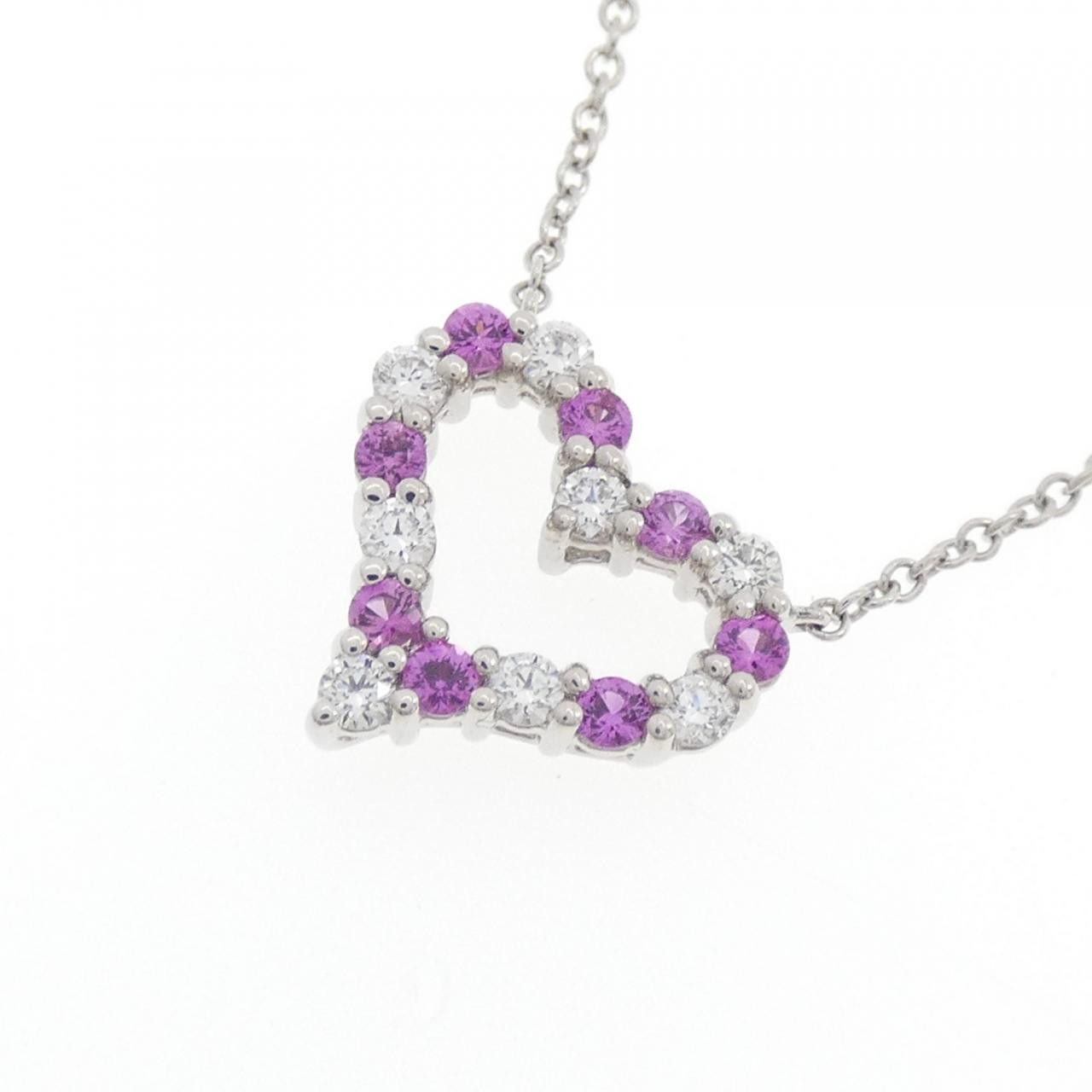 Tiffany & Co. Tiffany & Co. Tiffany Sentimental Heart Mini Platinum Necklace Metal Necklace DUTY FREE for USA Size ONE SIZE - 3 Thumbnail