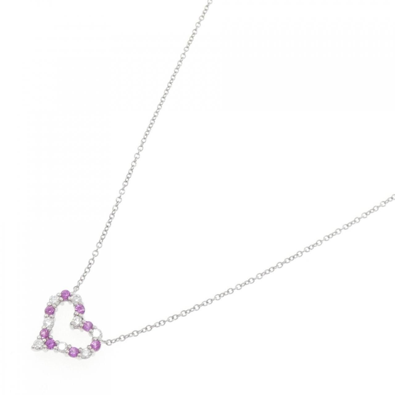 Tiffany & Co. Tiffany & Co. Tiffany Sentimental Heart Mini Platinum Necklace Metal Necklace DUTY FREE for USA Size ONE SIZE - 2 Thumbnail