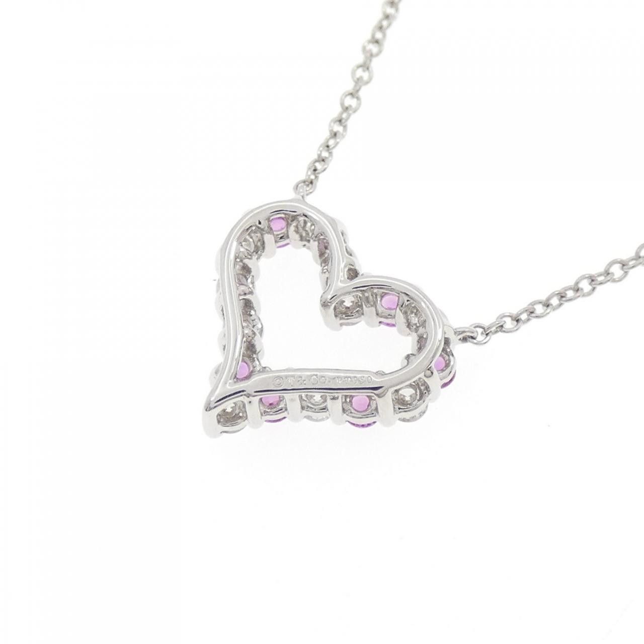 Tiffany & Co. Tiffany & Co. Tiffany Sentimental Heart Mini Platinum Necklace Metal Necklace DUTY FREE for USA Size ONE SIZE - 4 Thumbnail