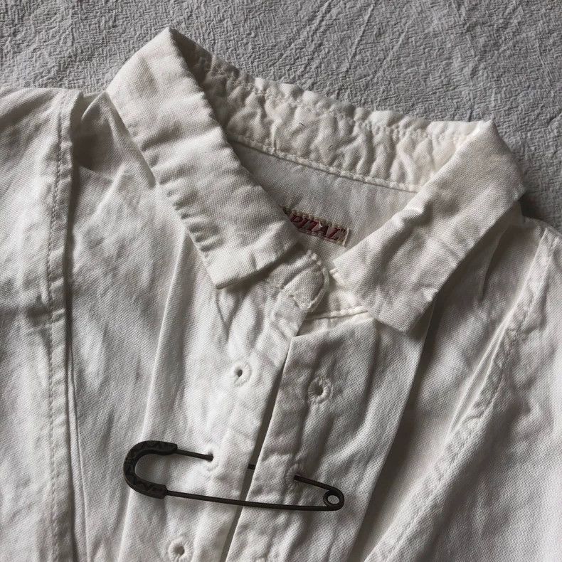 Kapital kapital vintage floral button white shirt - dmc Size US XXS / EU 40 - 5 Thumbnail