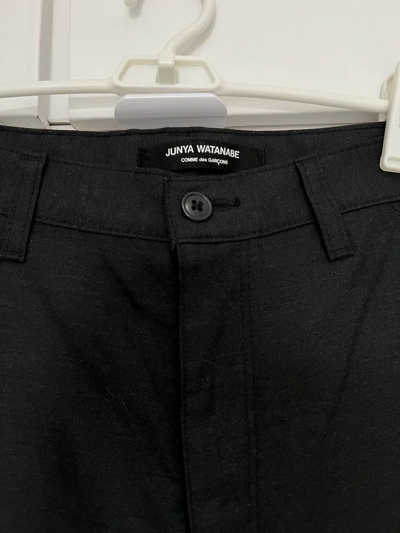 Junya Watanabe Junya Watanabe CDG Black Casual Straight Pants - dmc Size US 26 / EU 42 - 2 Thumbnail