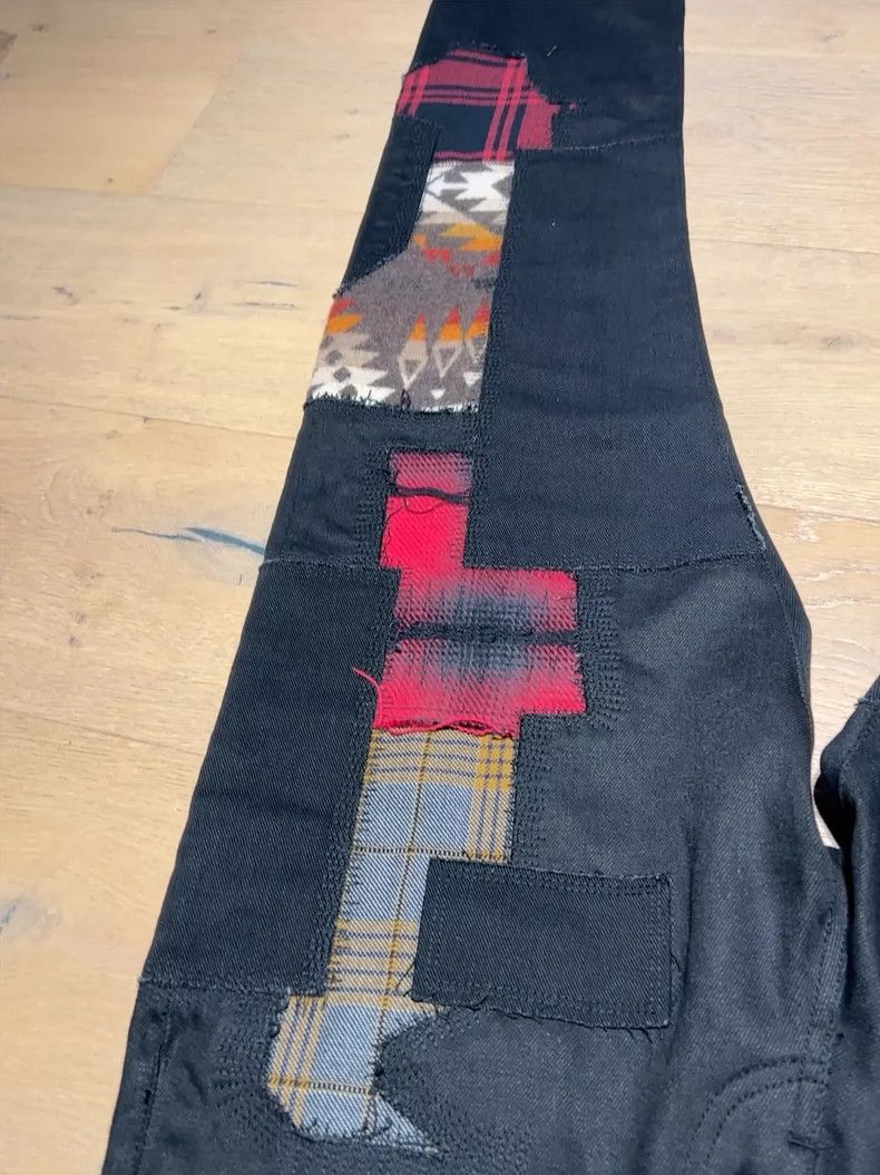 Junya Watanabe Junya Watanabe 22aw Patchwork Pants - dmc Size US 32 / EU 48 - 3 Thumbnail