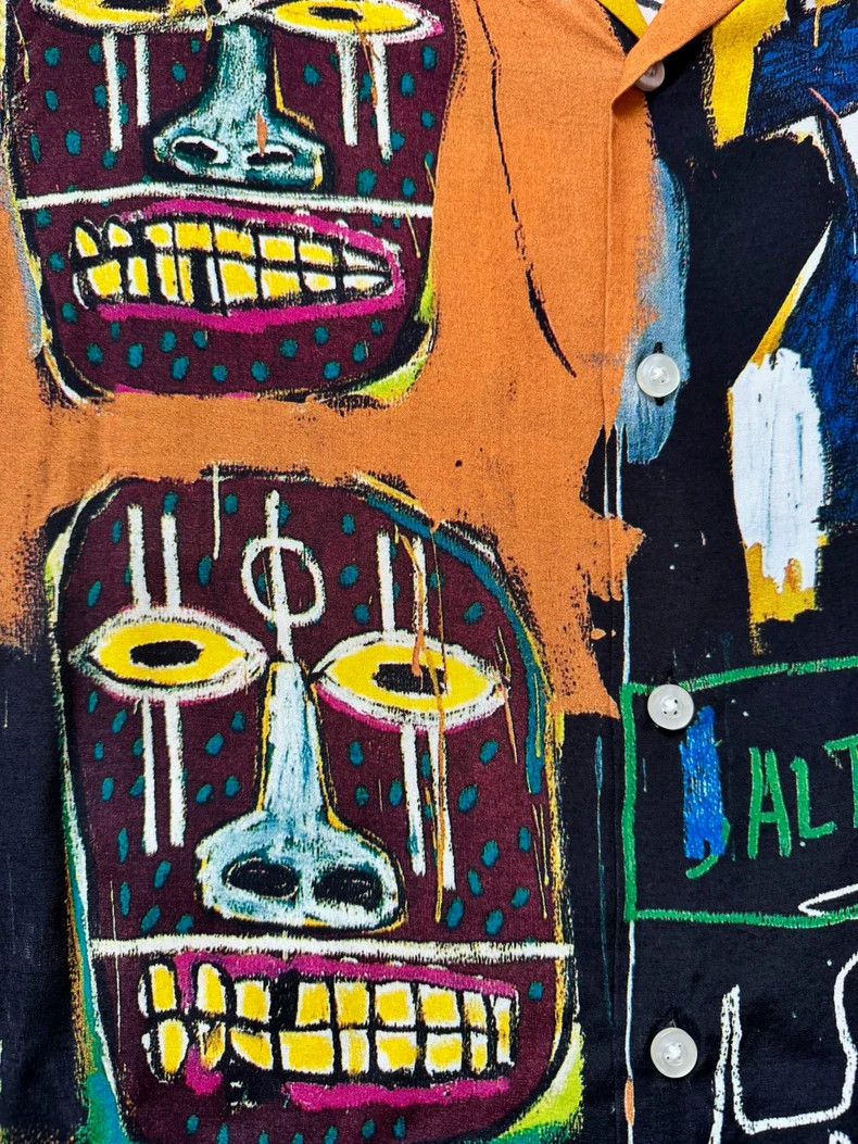 Wacko Maria WACKO MARIA x BASQUIAT Hawaiian Shirt - dmc Size US M / EU 48-50 / 2 - 4 Thumbnail