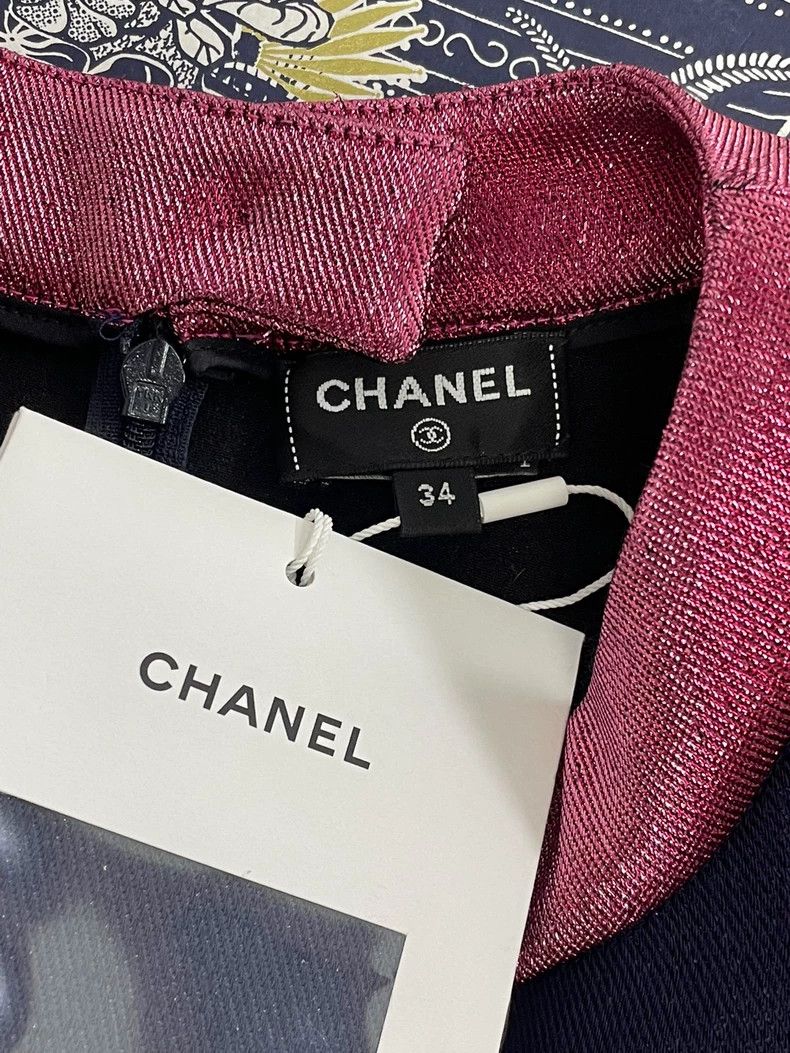 Chanel Chanel Blue Pink Sleeveless Top - dmc Size US S / EU 44-46 / 1 - 4 Thumbnail