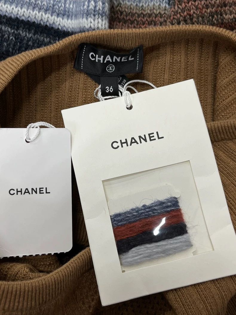 Chanel Chanel 24A Colorblock Strapless Dress - dmc Size US M / EU 48-50 / 2 - 4 Thumbnail