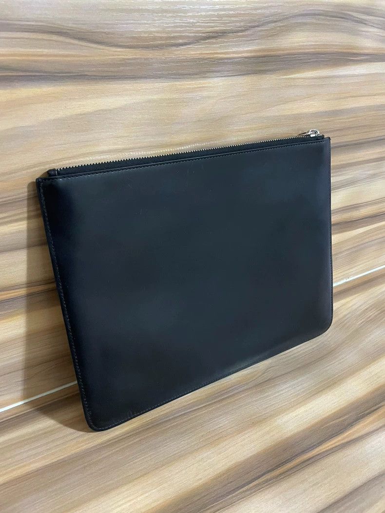 Givenchy Givenchy Black Leather Clutch Handbag - dmc Size ONE SIZE - 4 Thumbnail