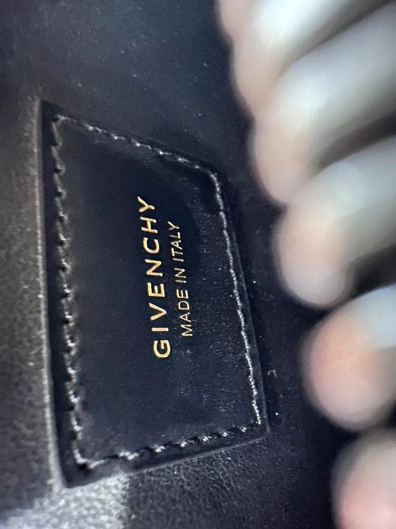 Givenchy Givenchy Paris Logo Black Leather Clutch - dmc Size ONE SIZE - 3 Thumbnail
