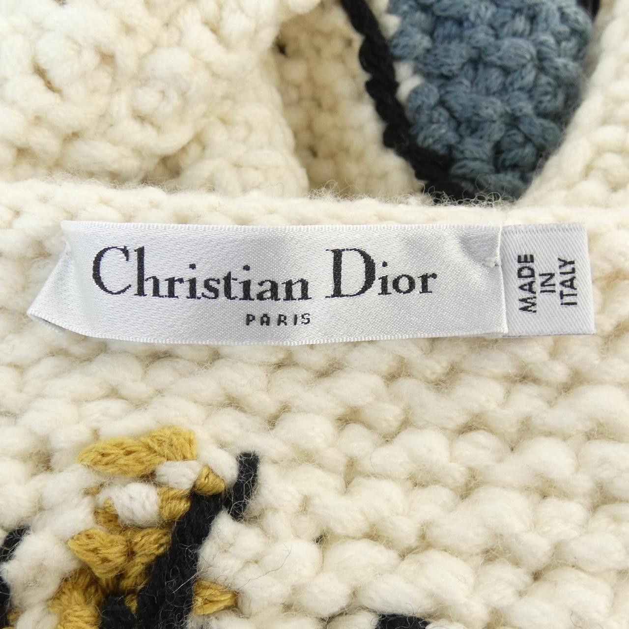 Dior Dior Christian Dior Knitwear Cotton Tops 8C24517AM304 DUTY FREE for USA Size ONE SIZE - 4 Thumbnail