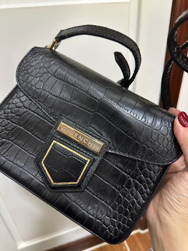 Givenchy Givenchy Small Nobile Leather Crossbody Bag - dmc Size ONE SIZE - 2 Thumbnail