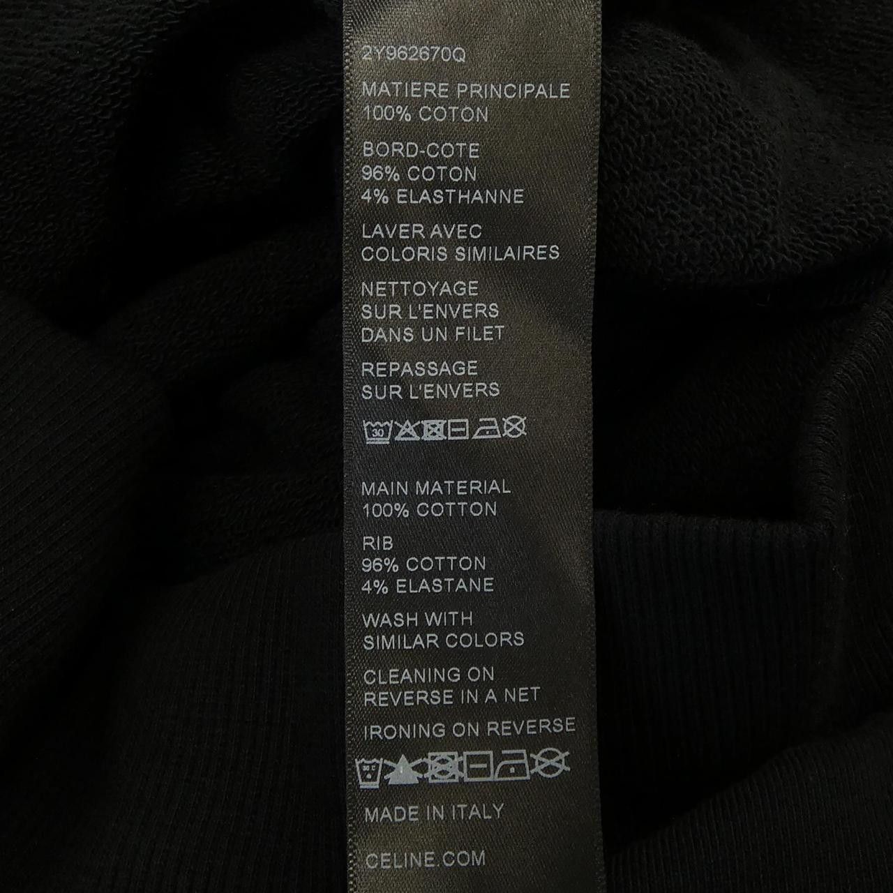 Celine Celine Celine Hoodie Cotton Sweatshirts & Hoodies 2Y962670Q DUTY FREE for USA Size ONE SIZE - 3 Thumbnail