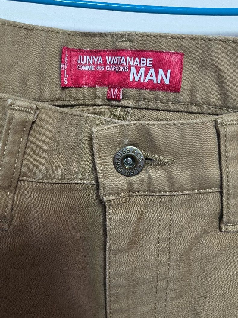 Junya Watanabe Junya Watanabe x Levis Khaki Jeans - dmc Size US 29 - 3 Thumbnail