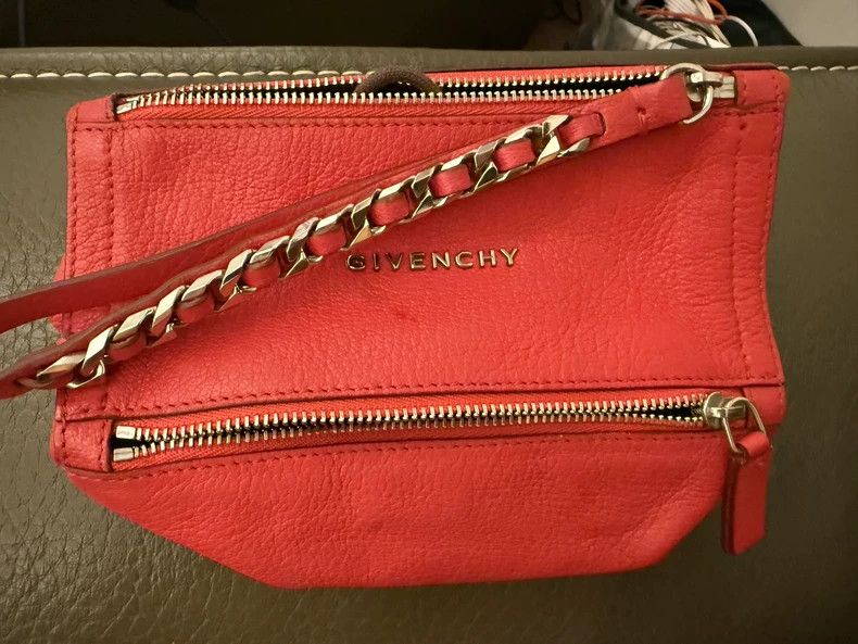 Givenchy Givenchy Red Pandora Box Leather Bag - dmc Size ONE SIZE - 2 Thumbnail