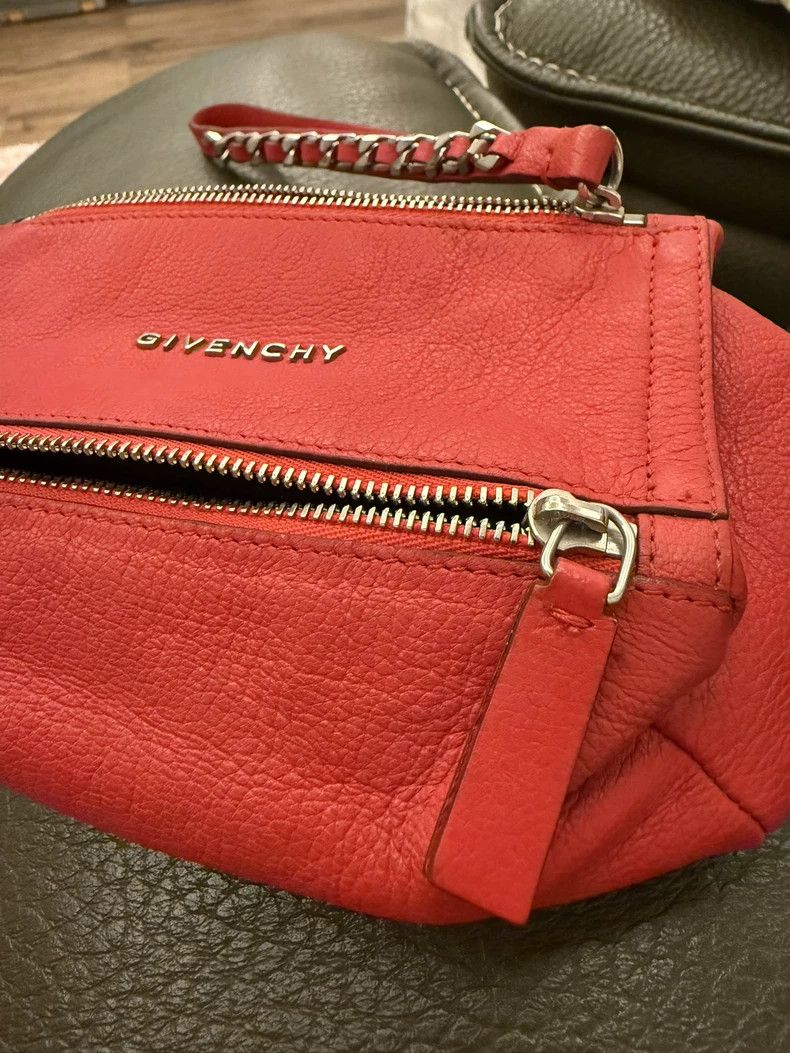 Givenchy Givenchy Red Pandora Box Leather Bag - dmc Size ONE SIZE - 6 Thumbnail