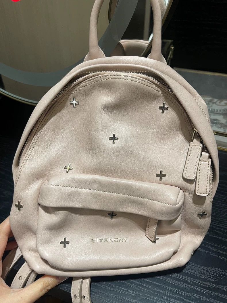 Givenchy Givenchy Pink Leather Backpack - dmc Size ONE SIZE - 3 Thumbnail