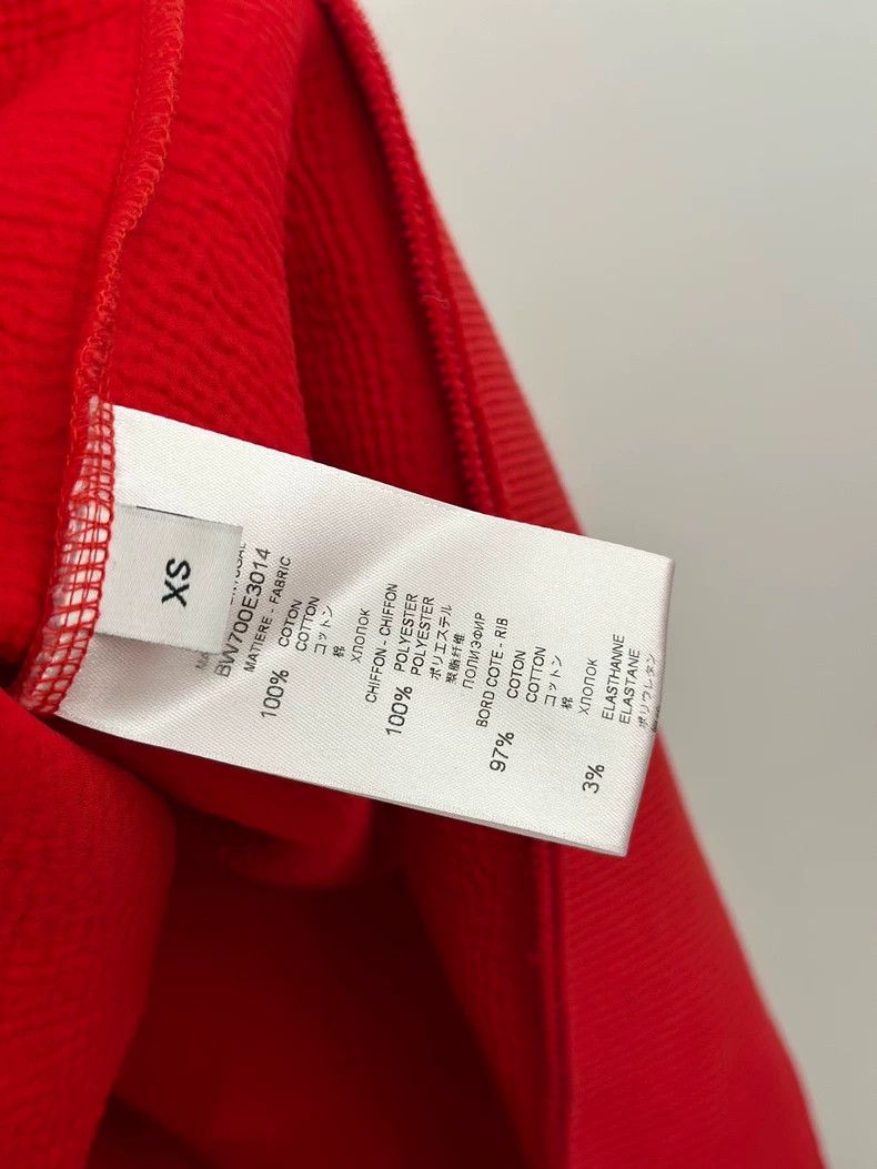 Givenchy Givenchy Red Distressed Sweatshirt XS - dmc Size US XS / EU 42 / 0 - 4 Thumbnail