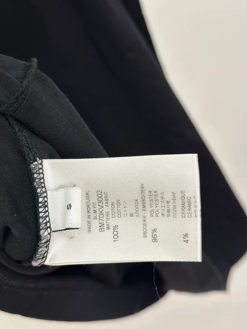 Givenchy Givenchy Black White Logo Round Neck Tee - dmc Size US S / EU 44-46 / 1 - 4 Thumbnail