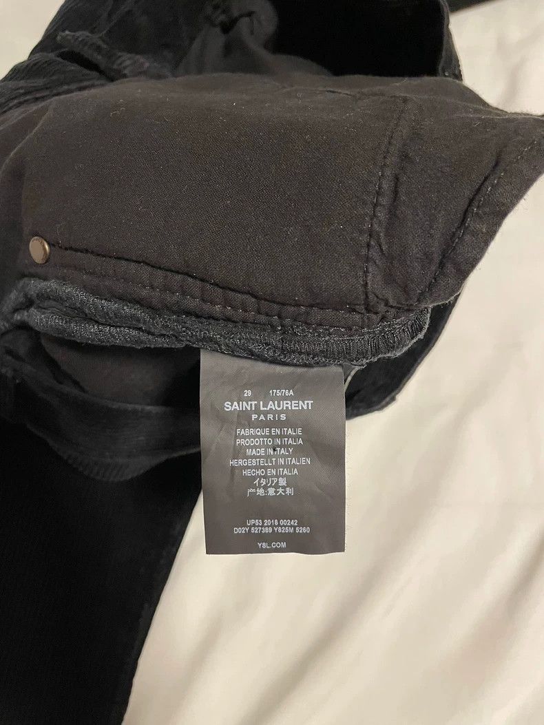 Saint Laurent Paris Saint Laurent Men's Skinny Corduroy Jeans - dmc Size US 29 - 5 Thumbnail