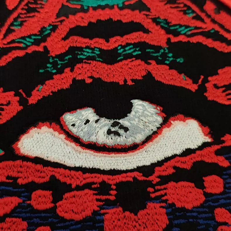 Givenchy Givenchy 2017FW Religious Eye Embroidered Sweatshirt - dmc Size US S / EU 44-46 / 1 - 3 Thumbnail