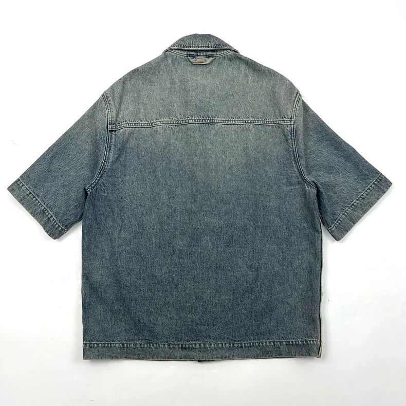 Louis Vuitton Louis Vuitton Washed Blue Denim Jacket - dmc Size US L / EU 52-54 / 3 - 3 Thumbnail