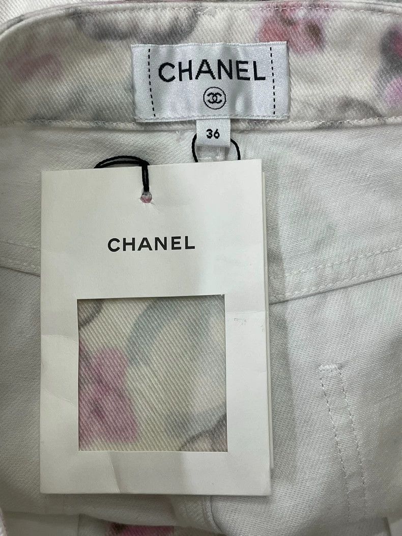 Chanel Chanel 24N Coco Neige Camellia Jeans - dmc Size US 36 / EU 52 - 4 Thumbnail
