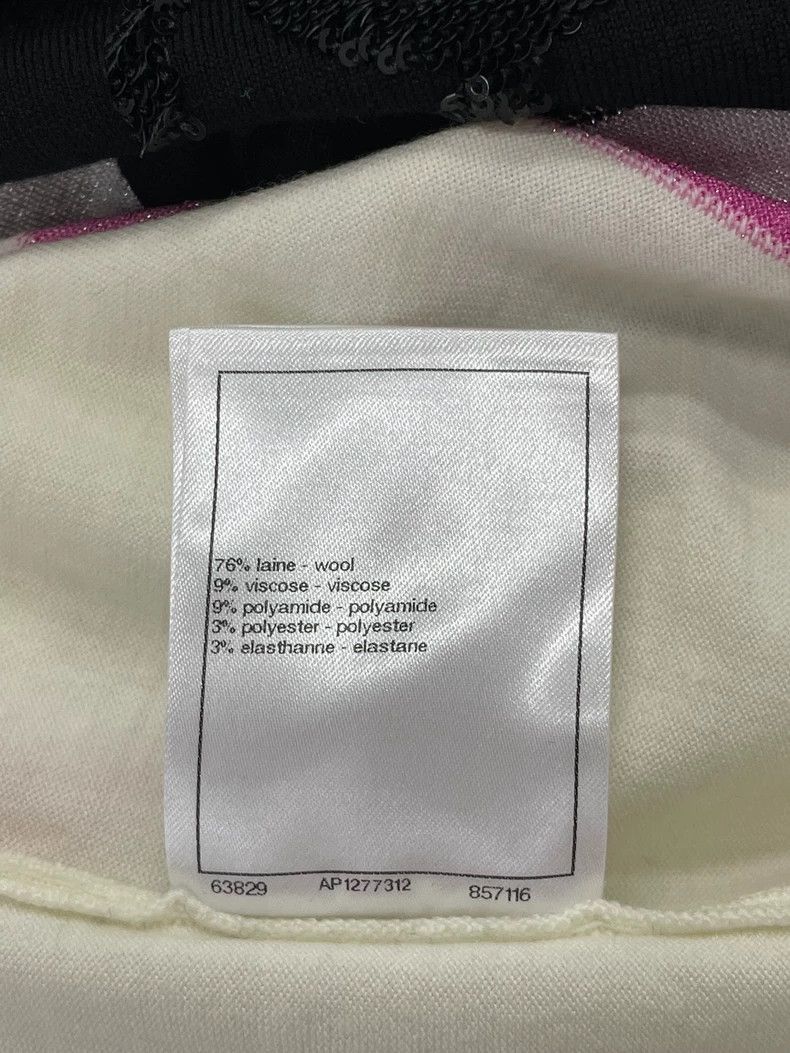 Chanel Chanel Sequin Logo Short Sleeve Top - dmc Size US M / EU 48-50 / 2 - 7 Thumbnail