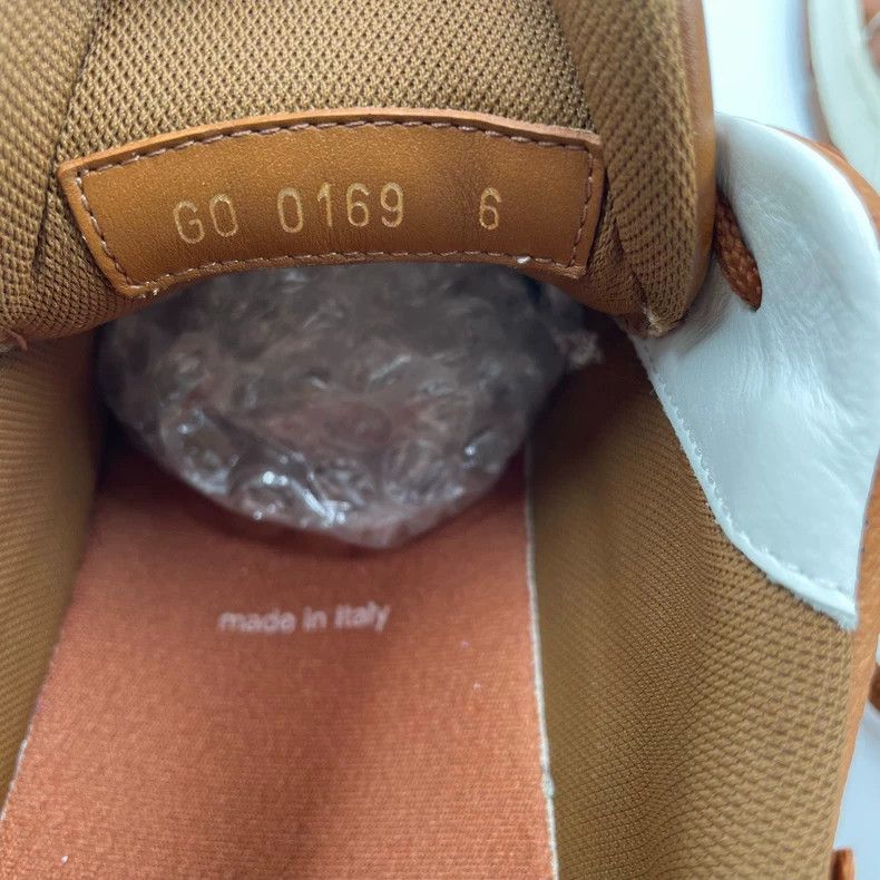 Louis Vuitton Louis Vuitton Trainer Brown Ostrich Sneakers - dmc Size US 7.5 / EU 40-41 - 8 Thumbnail