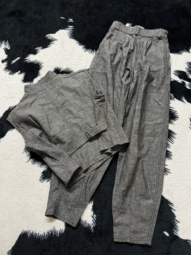 Kenzo Kenzo 90s Linen Blend Vest & Pants Set - dmc Size US 36 / EU 52 - 7 Thumbnail
