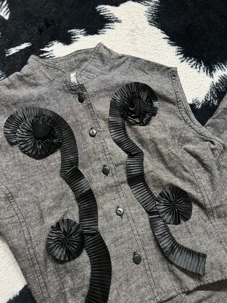 Kenzo Kenzo 90s Linen Blend Vest & Pants Set - dmc Size US 36 / EU 52 - 3 Thumbnail
