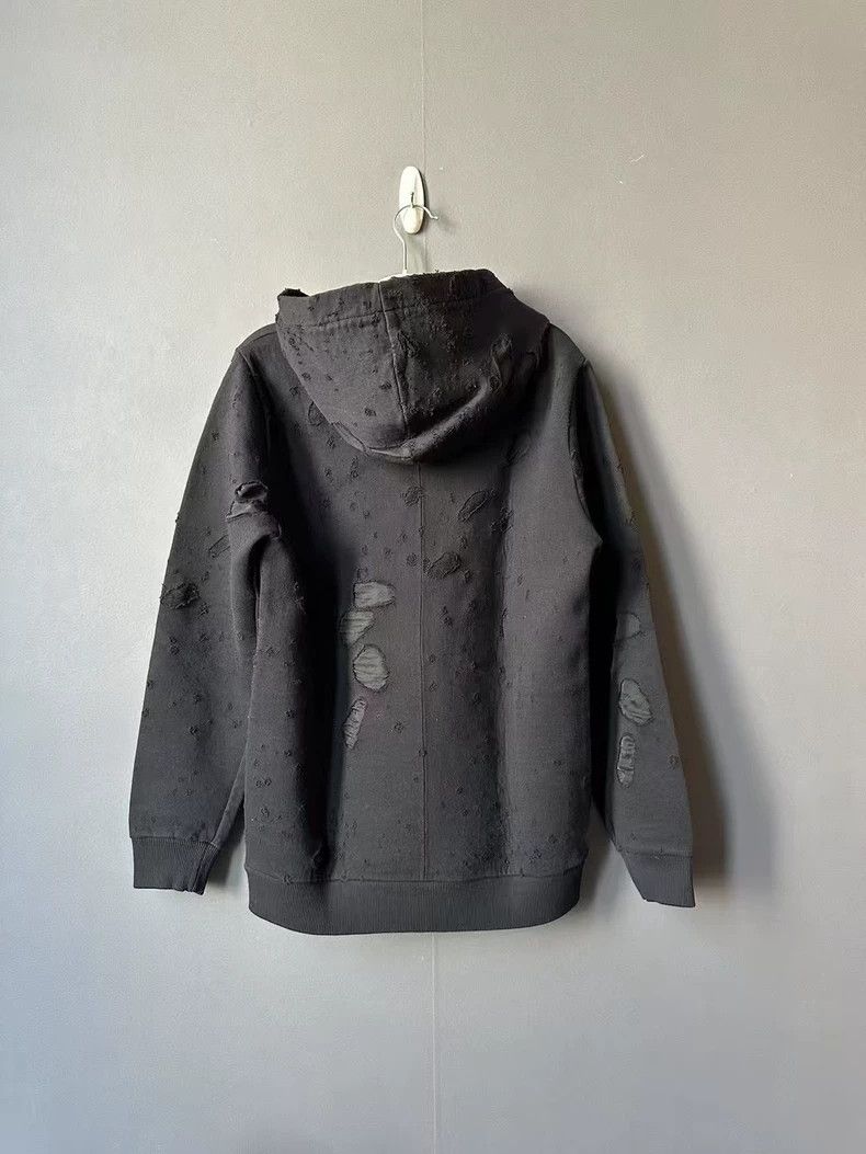Givenchy Givenchy Distressed Hole Hoodie - dmc Size US XS / EU 42 / 0 - 2 Thumbnail