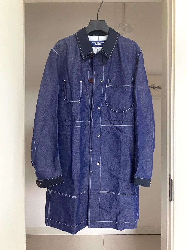 Junya Watanabe Junya Watanabe Man CDG Denim Jacket - dmc Size US M / EU 48-50 / 2 - 2 Thumbnail