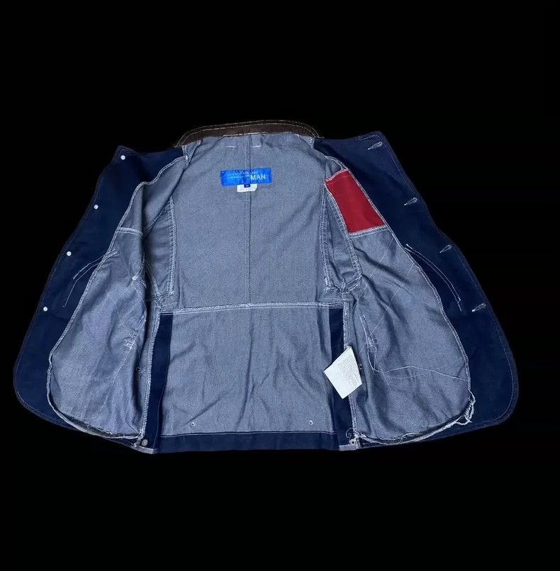 Junya Watanabe Junyawatanabe Man Denim Utility Jacket - dmc Size US M / EU 48-50 / 2 - 2 Thumbnail
